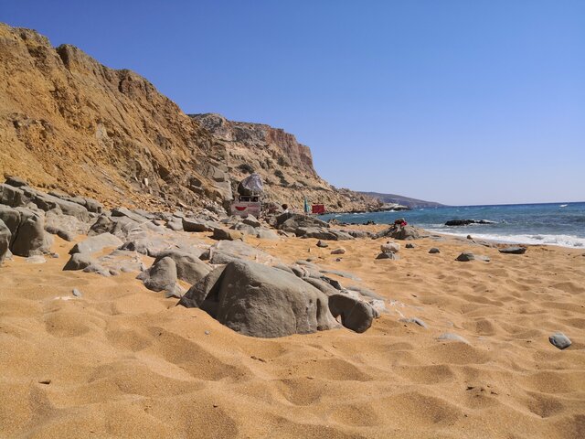 Matala - Red Beach